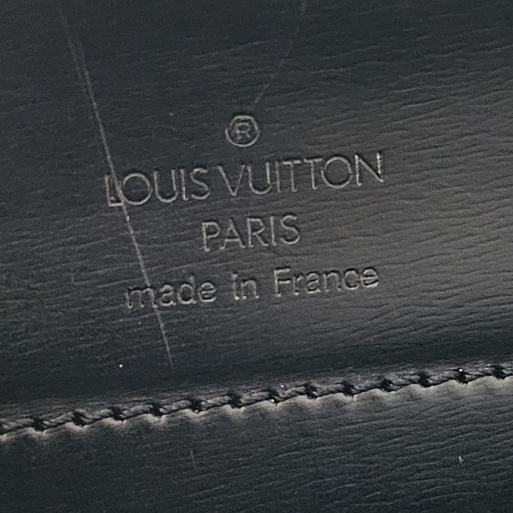 Louis Vuitton Black Leather Crossbody with Brass Hardware - Picture 4 of 4